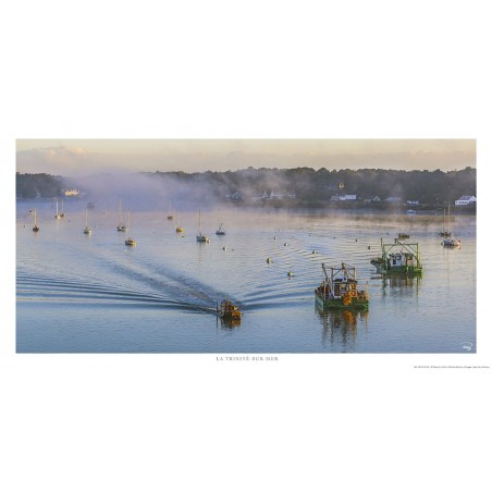Rivière de Crac'h, La Trinité-sur-Mer, Bretagne