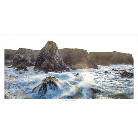 Belle-Ile-en-Mer, les Aiguilles de Port-Coton, Bretagne