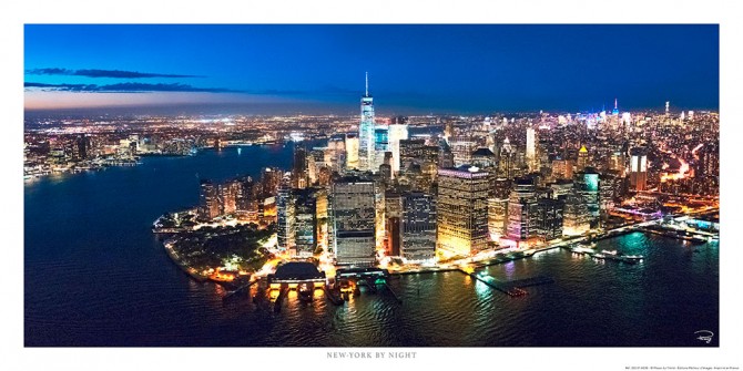 New York la nuit, USA Photo New York la nuit, USA par Philip Plisson