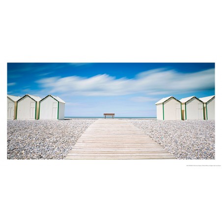 Sur la plage de Cayeux-sur-Mer, Picardie