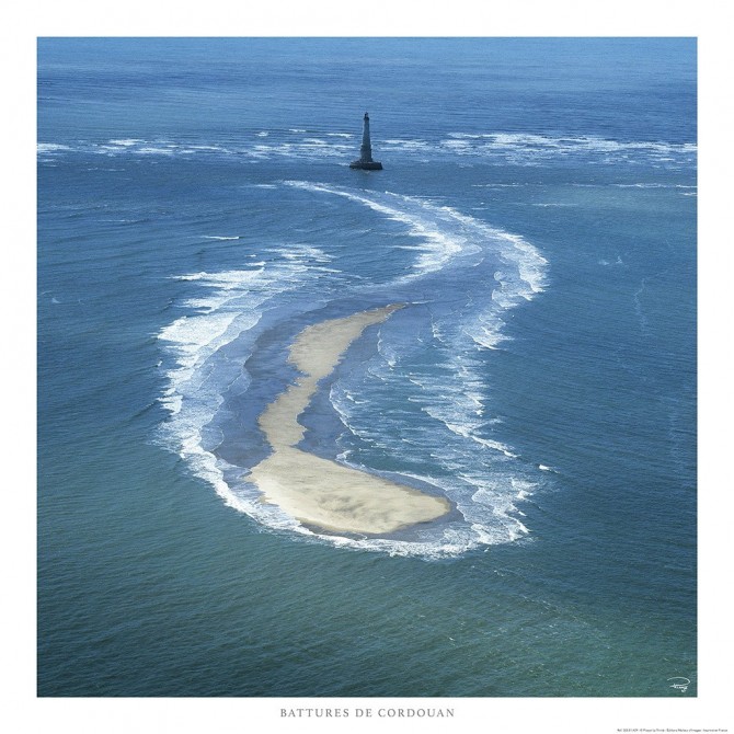 Battures du phare de Cordouan, Gironde Photo Battures du phare de Cordouan, Gironde par Philip Plisson