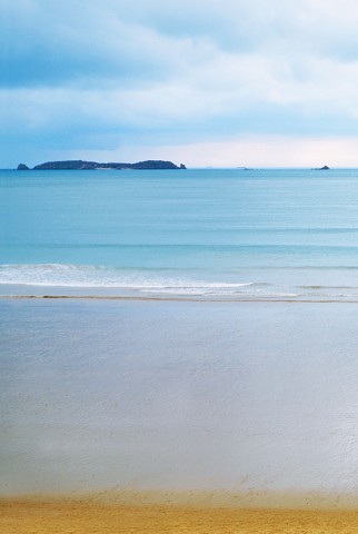 Photo La plage du Sillon à Saint-Malo, Ille-et-Vilaine par Philip Plisson