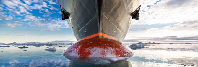 Photo Etrave de paquebot, Groënland par Philip Plisson