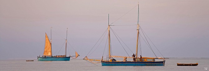 Photo Boutres à Madagascar par Philip Plisson