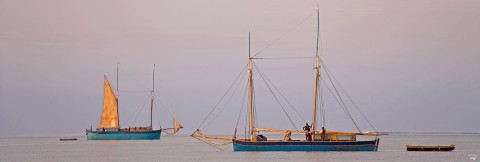 Photo Boutres à Madagascar par Philip Plisson