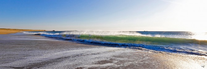 La plage d'Erdeven, Morbihan, Bretagne Photo La plage d'Erdeven, Morbihan, Bretagne par Philip Plisson