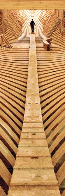 Photo L'Hermione, construction d'une frégate par Philip Plisson