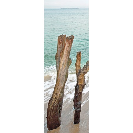 Sur la plage de Saint-Malo, Ille-et-Vilaine