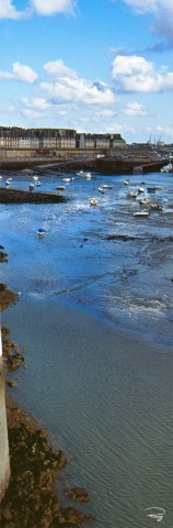 Photo Le Môle des Noires à Saint-Malo, Ille-et-Vilaine par Philip Plisson