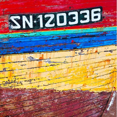 Coque en bois, bateau de pêche