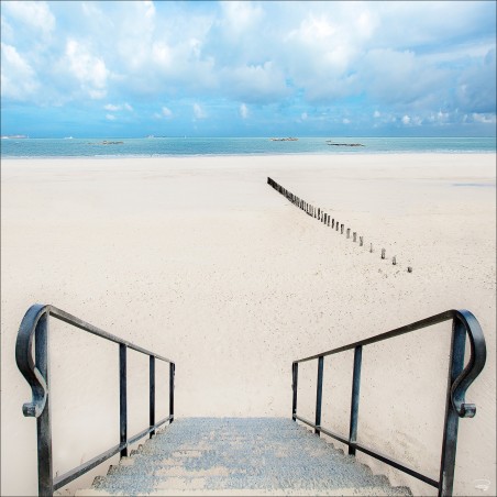 Sur la plage, Saint-Malo, Ille-et-Vilaine
