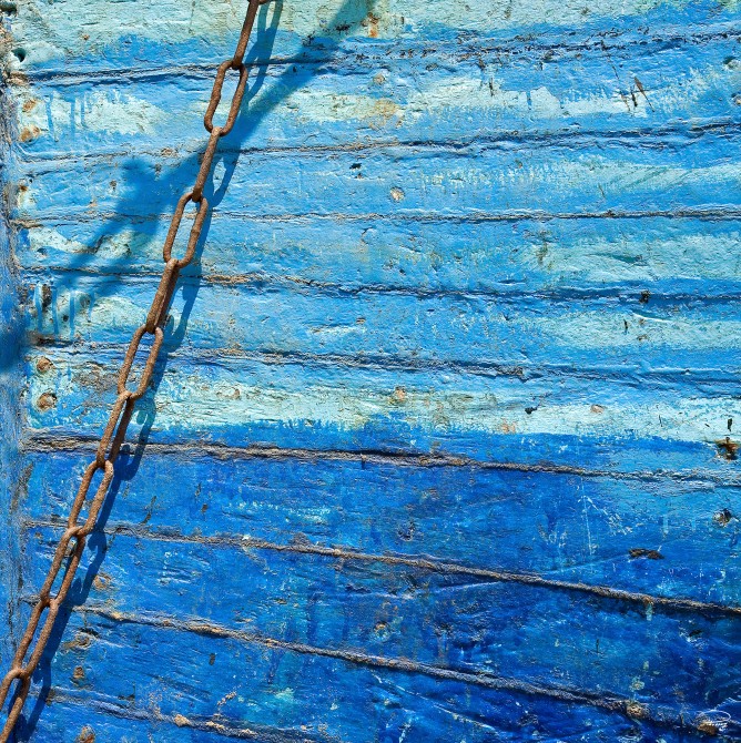 Photo Coque bleue, Madagascar par Philip Plisson