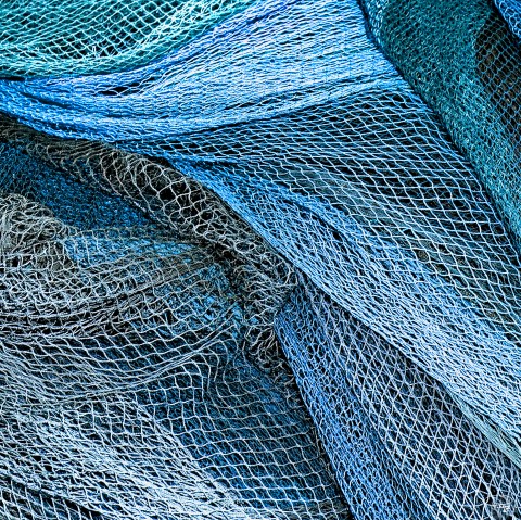 Photo Casiers et filets de pêche par Philip Plisson