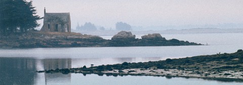 Photo The island of Boëdic in Gulf of Morbihan, Brittany par Philip Plisson