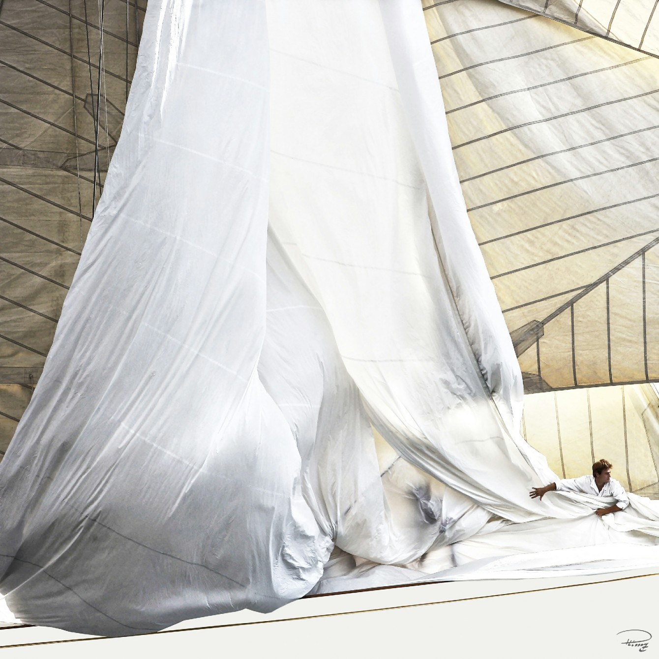 Set Sails Images Art print photo - Set of Sails aboard a classic sailboat • EI. Philip ...