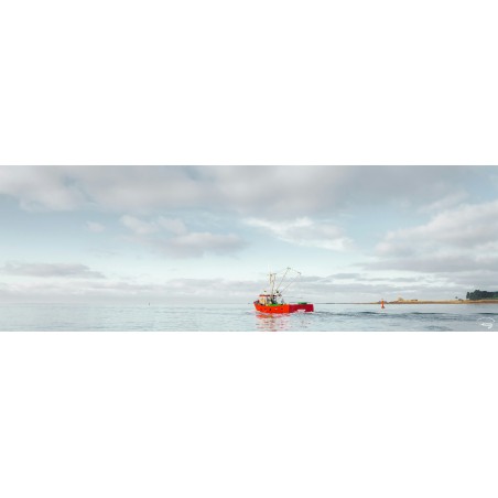 Départ en pêche, La Trinité-sur-Mer, Bretagne