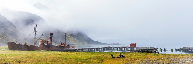 Grytviken, Géorgie du Sud Photo Grytviken, Géorgie du Sud par Philip Plisson