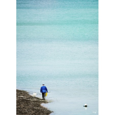 L'homme et son chien