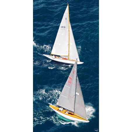 6 mètres JI, bord à bord