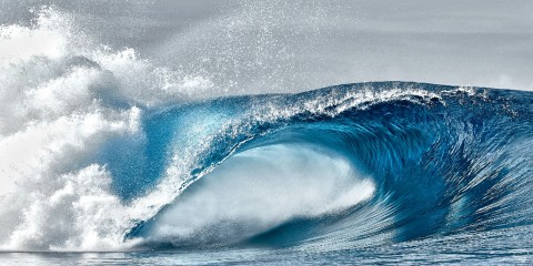 Photo Vague à Teahupoo, Tahiti par Philip Plisson