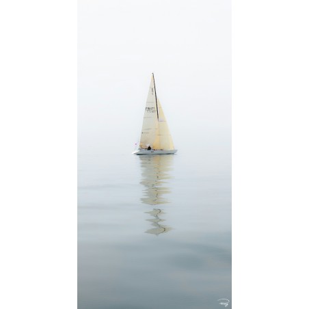 Voilier dans le petit temps