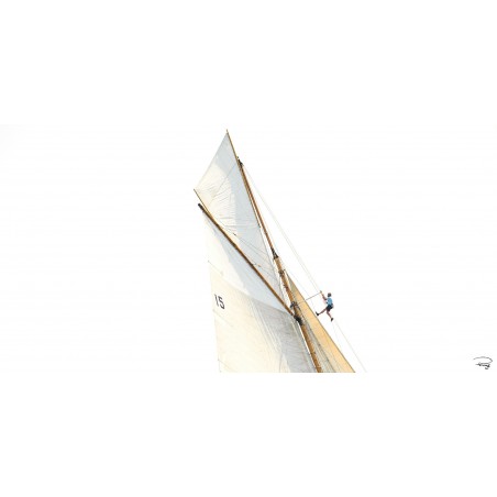 Tête de mât, classique yacht