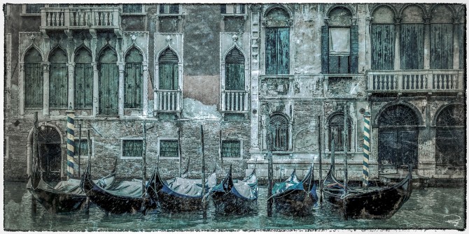 Un hiver à Venise, Italie Photo Un hiver à Venise, Italie par Philip Plisson