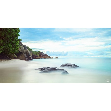 Plage aux Seychelles