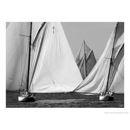 Mur de voiles, classique yacht