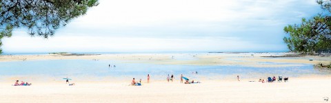 Photo La plage du Men Du entre Carnac et la Trinité-sur-Mer par Philip Plisson