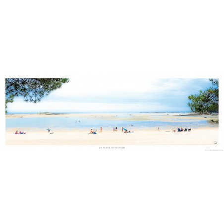 La plage du Men Du entre Carnac et la Trinité-sur-Mer