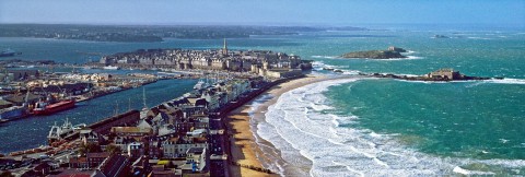 Photo Saint-Malo, the corsair city, Ille-et-Vilaine par Philip Plisson