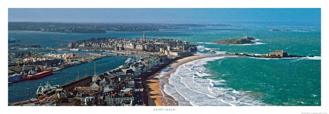 Photo Saint-Malo, la cité corsaire, Ille-et-Vilaine par Philip Plisson