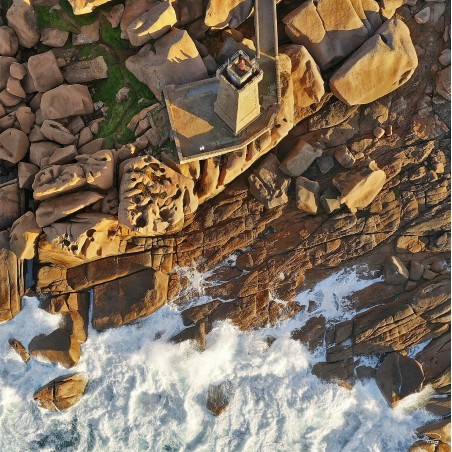 Le phare de Men Ruz, Perros-Guirec, Côtes d'Armor