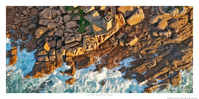 Photo Le phare de Men Ruz, Perros-Guirec, Côtes d'Armor par Philip Plisson