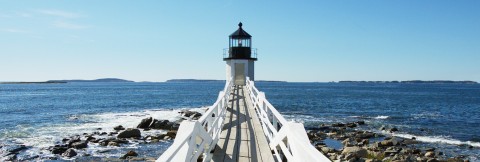 Photo The american Marshall Point lighthouse par Philip Plisson