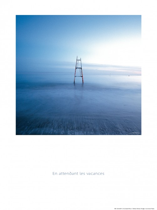 Photo Plongeoir à marée basse, Bretagne par Guillaume Plisson