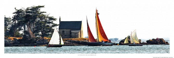 Photo Vieux gréements, Golfe du Morbihan par Philip Plisson