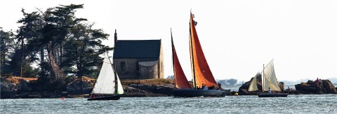 Photo Vieux gréements, Golfe du Morbihan par Philip Plisson