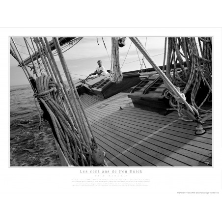 Sur le pont de Pen Duick