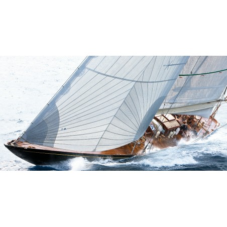 Voiles bordées, classique yacht