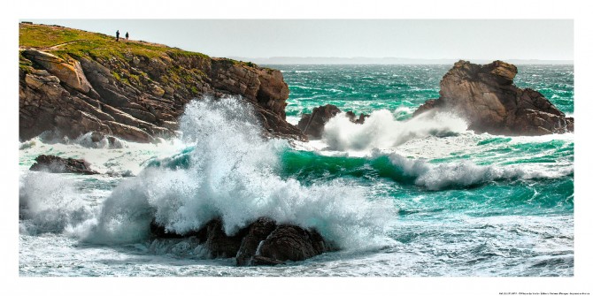Photo Coup de vent sur la Presqu'île de Quiberon par Philip Plisson