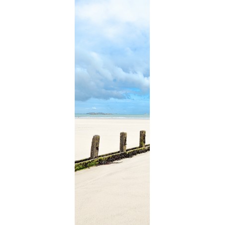 Saint-Malo, plage du Sillon, Bretagne