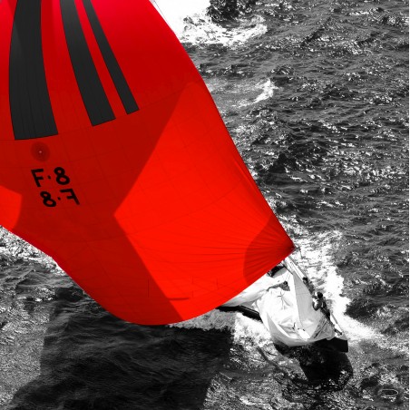 Le voilier France, 12 mètres JI