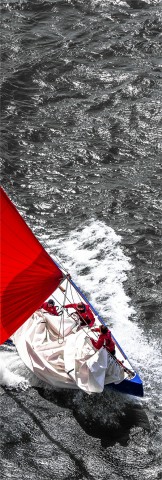 Photo The sailboat France, 12 meters JI Class par Philip Plisson