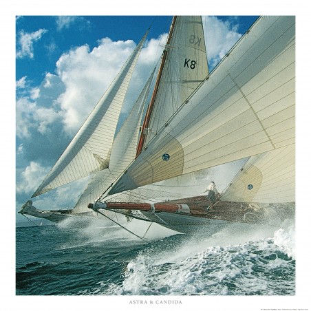 Astra et Candida bord à bord