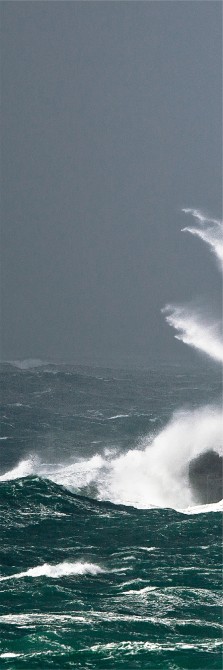 Photo Tempête sur le phare du Four, Finistère, Bretagne par Guillaume Plisson