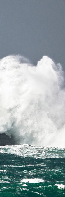 Photo Tempête sur le phare du Four, Finistère, Bretagne par Guillaume Plisson