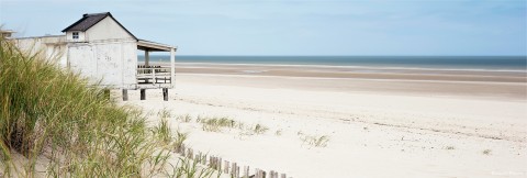 Photo Cabane du bord de mer, Côte d'Opale par Emmanuel Deparis