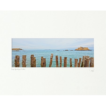 Le fort National devant Saint-Malo, Ille-et-Vilaine